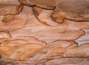 Patterned sandstone